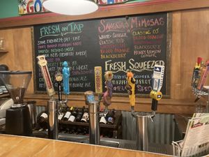 Beer on tap  at The Cafe in Key West