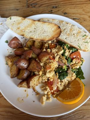 Tofu scramble   at The Cafe in Key West