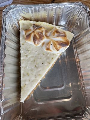 Key lime cheesecake   at The Cafe in Key West