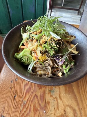 Soba noodles  at The Cafe in Key West