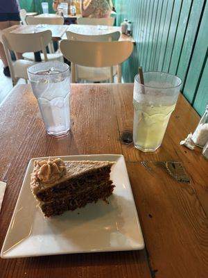 Excellent carrot cake !   at The Cafe in Key West