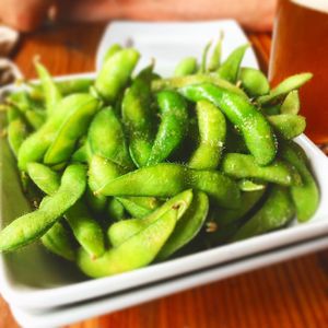 Endamame starter (for 2) at The Cafe in Key West