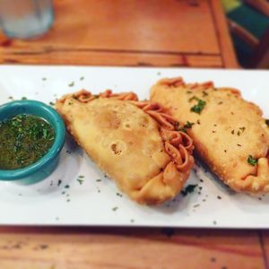 Empanadas at The Cafe in Key West