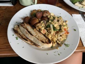 Tofu Scramble at The Cafe in Key West