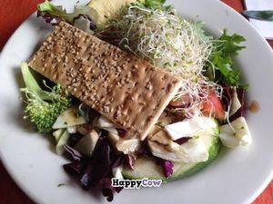 garden salad at The Cafe in Key West