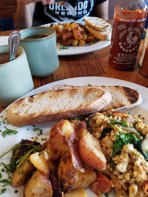 Tofu scramble at The Cafe in Key West