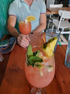 Sangría Sandia 🍉 at The Cafe in Key West
