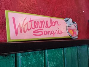 Sangria at The Cafe in Key West