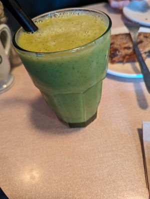 Green dream smoothie at Crol & Co in South East London