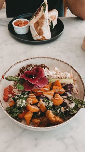   at Black and White Coffee Shop in Lagos