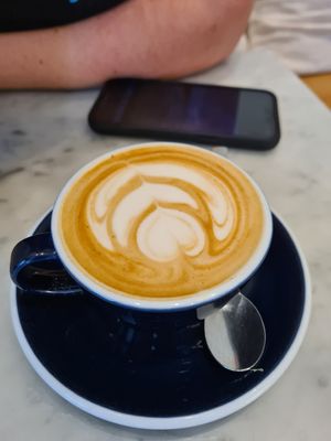  at Black and White Coffee Shop in Lagos