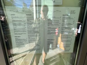 Menu   at Black and White Coffee Shop in Lagos