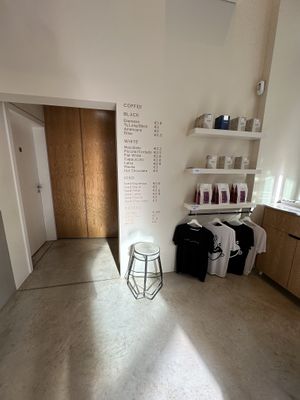 Coffee is king   at Black and White Coffee Shop in Lagos