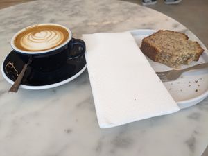  at Black and White Coffee Shop in Lagos