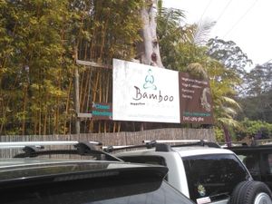 sign at Bamboo Buddha in Holgate