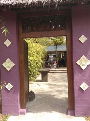 entrance at Bamboo Buddha in Holgate