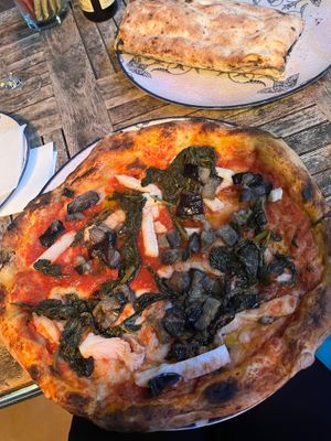 The vegan mozzerella was so delicious 
And you absolutely have to try the calozone   at Uga - Uga in Fuerteventura