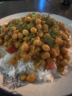 Kichererbsen Curry, leckere vegan und glutenfrei #Veganuary at Uga - Uga in Fuerteventura