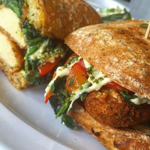 vegan entree  at Bella Vida Cafe in West Cape May