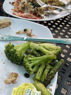 unseasoned frozen vegetables   at Bella Vida Cafe in West Cape May