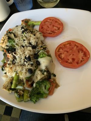 Veggie Tempeh Scramble at Bella Vida Cafe in West Cape May