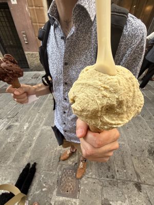   at Gelateria Romeo Viganotti in Genoa