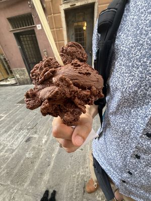   at Gelateria Romeo Viganotti in Genoa