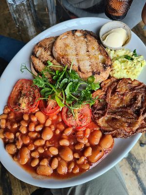 The Vegan Brunch Meal at Mud Dock in Bristol