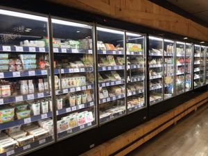 Health food store right across the supermarket at El Corte Inglés in Mallorca