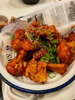 Cauliflower and tofu at Kkokki Vegan House in Hamburg