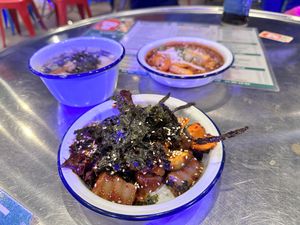 DoToli Muk  at Kkokki Vegan House in Hamburg