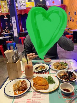 Street food theme  at Kkokki Vegan House in Hamburg