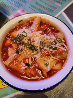 Deokkbokki at Kkokki Vegan House in Hamburg