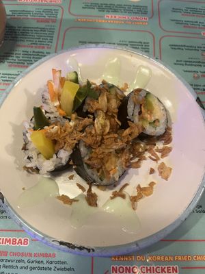 Kimbap salad  at Kkokki Vegan House in Hamburg