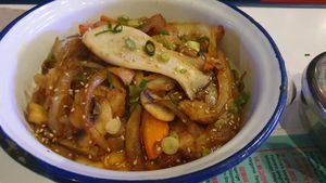 Korean "Beef" at Kkokki Vegan House in Hamburg