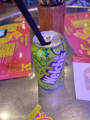 Welch's White Grape Lemonade at Kkokki Vegan House in Hamburg