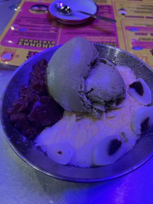 Traditional desert   at Kkokki Vegan House in Hamburg