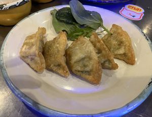 Potstickers  at Kkokki Vegan House in Hamburg