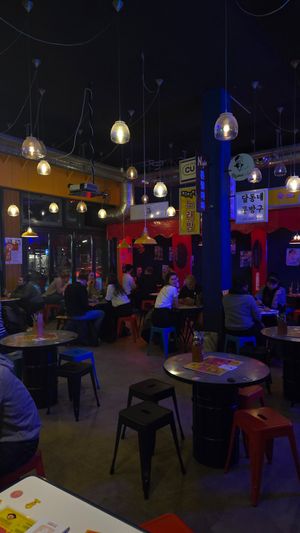 Interior at Kkokki Vegan House in Hamburg