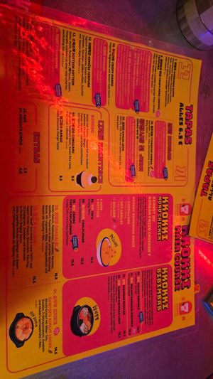 Menu at Kkokki Vegan House in Hamburg