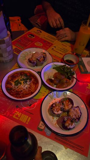 Food at Kkokki Vegan House in Hamburg