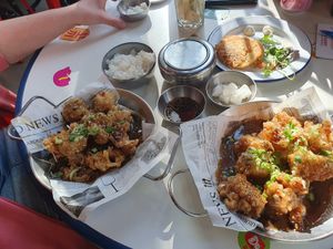 Califlower+tofu at Kkokki Loves Vegan in Hamburg