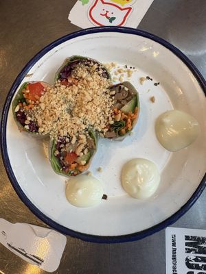 A startter  at Kkokki Loves Vegan in Hamburg