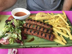 Vegan Kebap  at The Old Village in Kefalonia