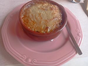 Vegan moussaka at The Old Village in Kefalonia