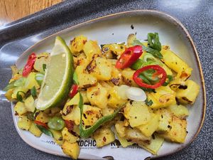 Lankan tatties from Kochchi at Bonnie & Wild in Edinburgh
