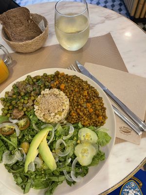 Daily menu  at Organic Ume in Barcelona