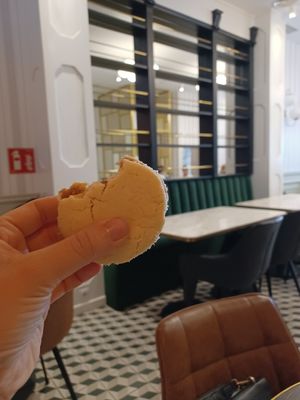 Alfajor at Organic Ume in Barcelona