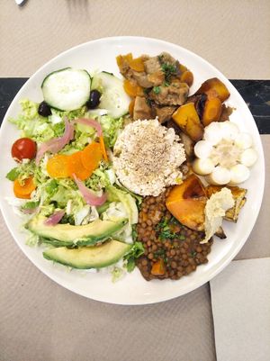 Plato Degustación at Organic Ume in Barcelona