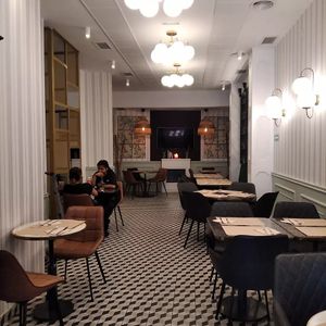 Ambiente interior at Organic Ume in Barcelona